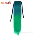 20Inches Silky Straight Ombre Ponytail Clip In Ponytail